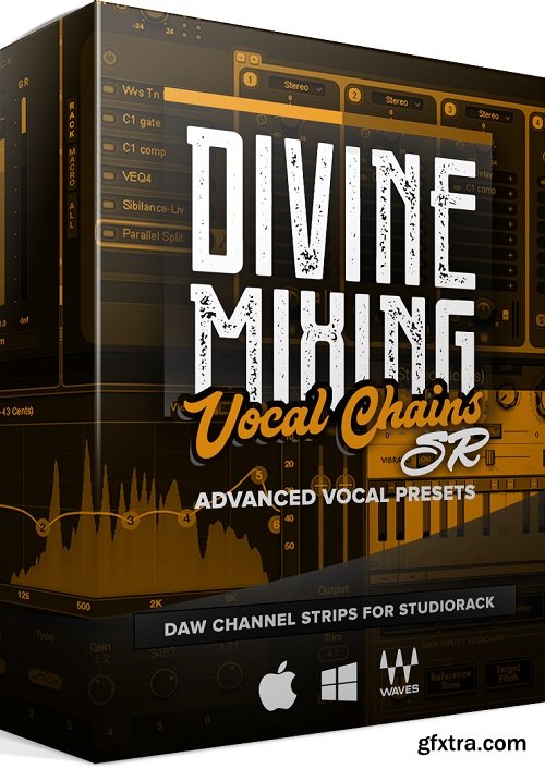 Sean Divine Divine Mixing Vocal Chains SR for Waves StudioRack-DECiBEL
