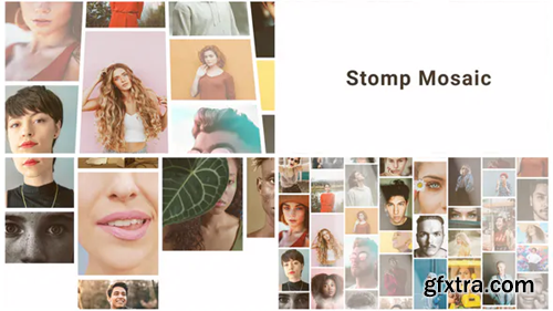 Videohive Mosaic Stomp Multi Photo Logo 28401012