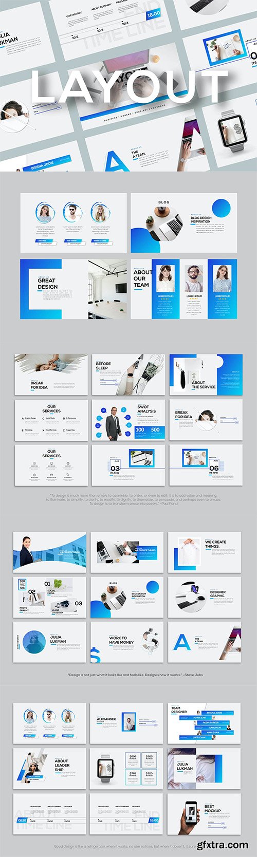 Layout - Powerpoint Template