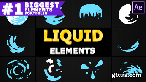Videohive Liquid Circles | After Effects 28475653