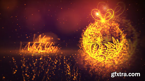 Videohive Merry Christmas Gold 14178992