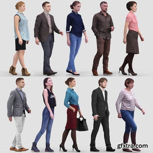 3d People Models Collection