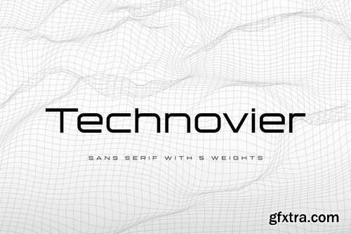 Technovier - Techno Sans Family