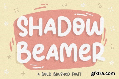 Shadow Beamer YH - Monoline Brush Font
