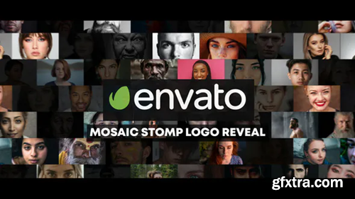 Videohive Mosaic Stomp Photo Logo Reveal 27800973