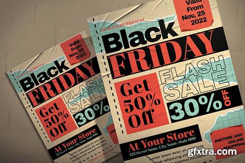 Black Friday Discount - Flyer Template