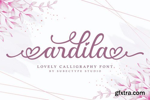 Ardila Lovely Font