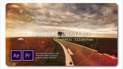 Videohive - Circle Parallax | Cinematic Slideshow - 28641935