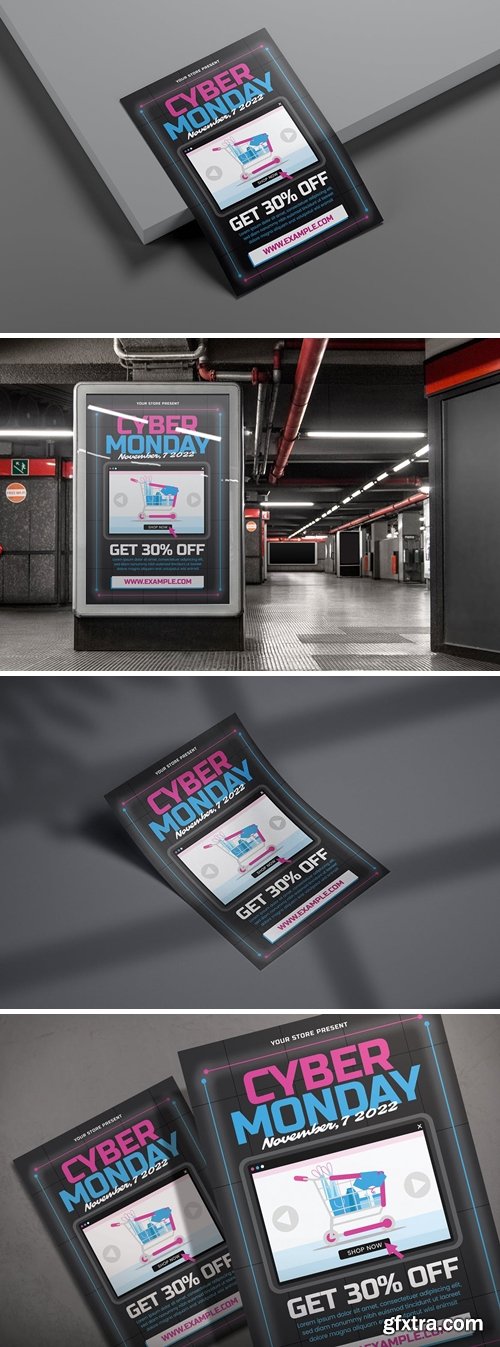 Cyber Monday - Flyer Template