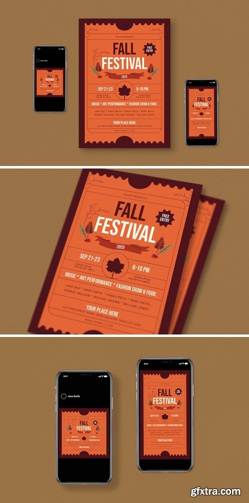 Fall Flyer Set