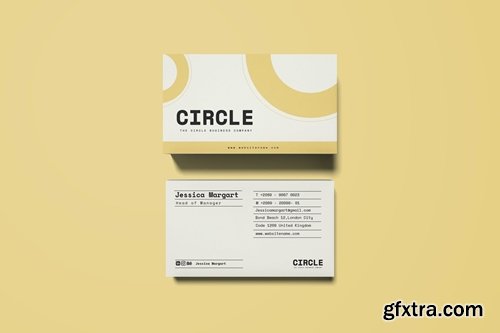 Circle Business Card