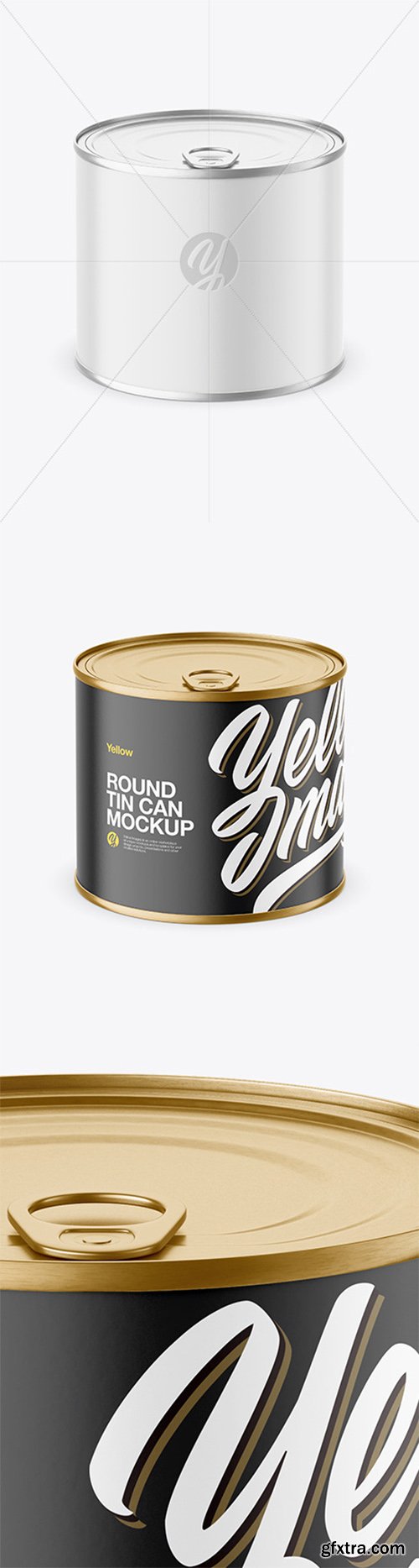Round Tin Can Mockup 65617