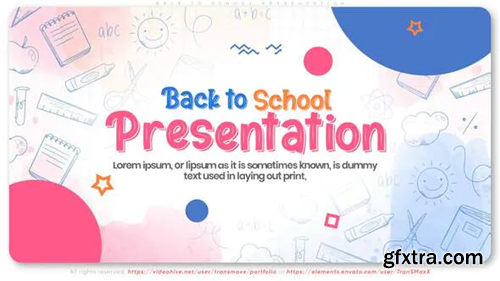 Videohive Back To School Presentation 28641993