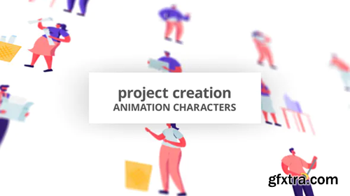 Videohive Project Creation - Character Set 28672421