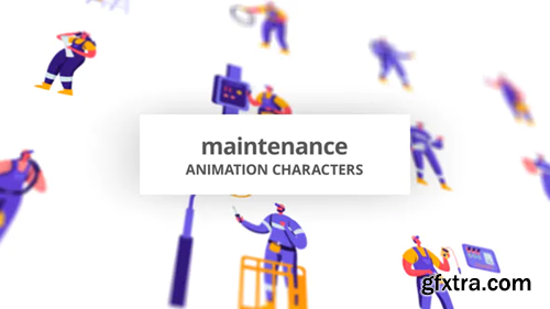 Videohive Maintenance - Character Set 28672388