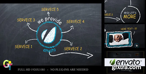 Videohive Promote your Business on Blackboard 2412544