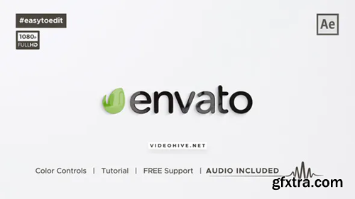 Videohive Clean and Minimal Logo Reveal 28021868