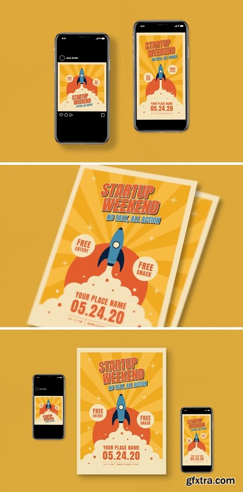 Startup Weekend Flyer Pack