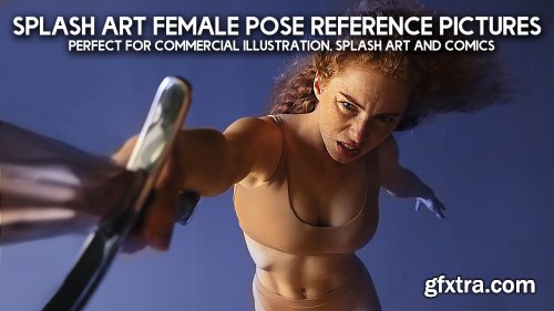 ArtStation – 600+ Splash Art Female Pose Reference Pictures for Artists