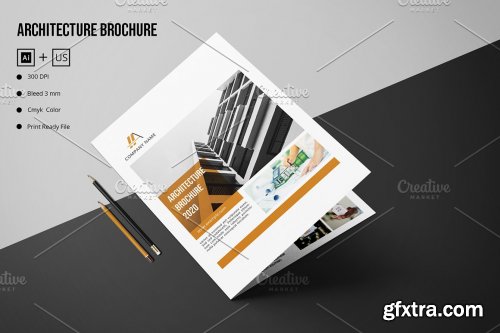 CreativeMarket - Architecture Brochure V975 4432575