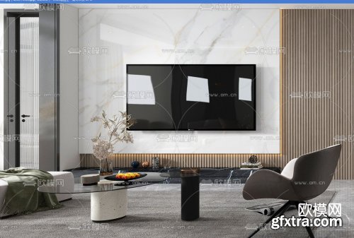 Modern Style Livingroom 452