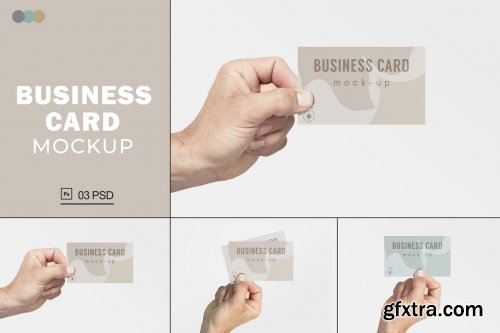 Business Card Mockups V.9