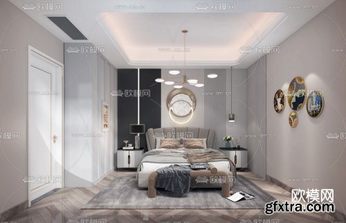 Modern Style Bedroom 519