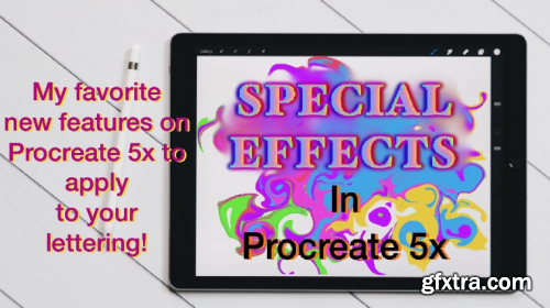Procreate 5x new features for lettering