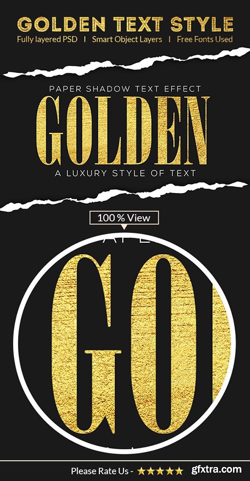 GraphicRiver - Golden Text Effect 28675080