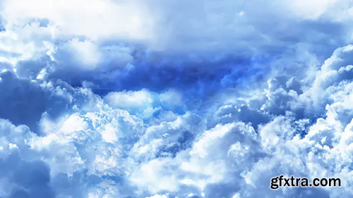 Videohive Abstract White and Blue Clouds in the Daytime 21409504
