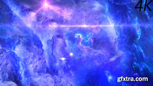 Videohive Flying Through Abstract Red Space Nebula to Big Star 21911927