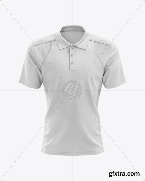Men’s Club Polo Shirt mockup (Front View) 51384