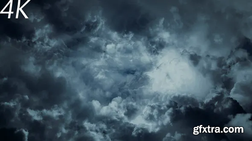 Videohive Flying Through Abstract Dark Clouds 22382023