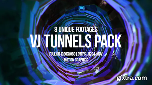 Videohive Vj Tunnels Pack 20233062