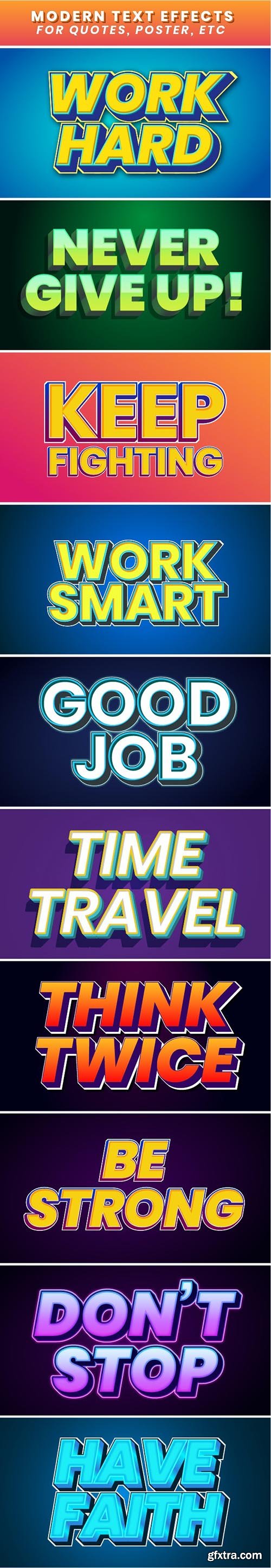 GraphicRiver - Modern Text Effects 28222525