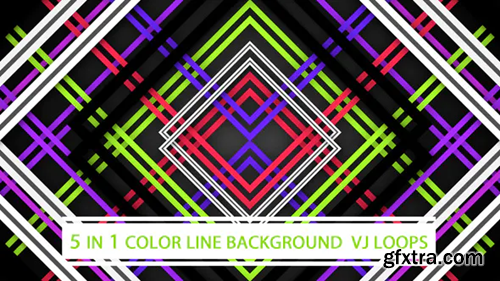 Videohive Color Line Background 21871594