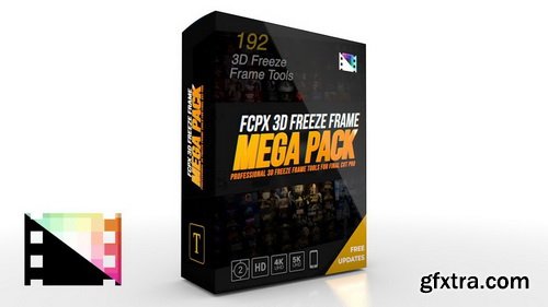 Pixel Film Studios - FCPX 3D Freeze Frame Mega Pack
