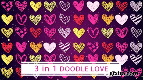 Videohive Doodle Love 23239185
