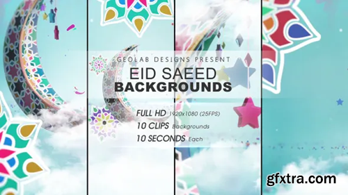 Videohive Eid Saeed Backgrounds l Eid-al-Fitr Backgrounds l Eid-al-Adha Backgrounds 27717104