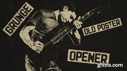 Videohive Grunge Old Poster Opener 27578965