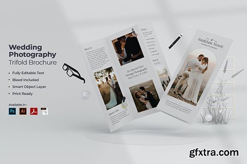 Wedding Photography Trifold Brochure