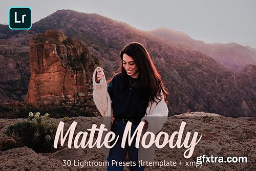 CreativeMarket - Matte Moody Presets Lightroom 4811215