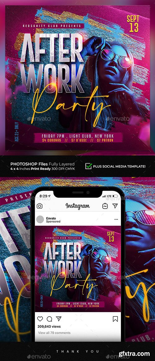 GraphicRiver - Club Party Flyer 28274260