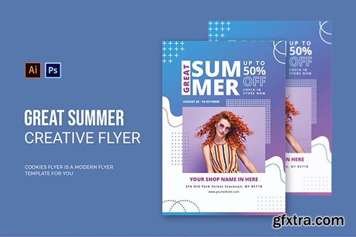 Great Summer Sale - Flyer