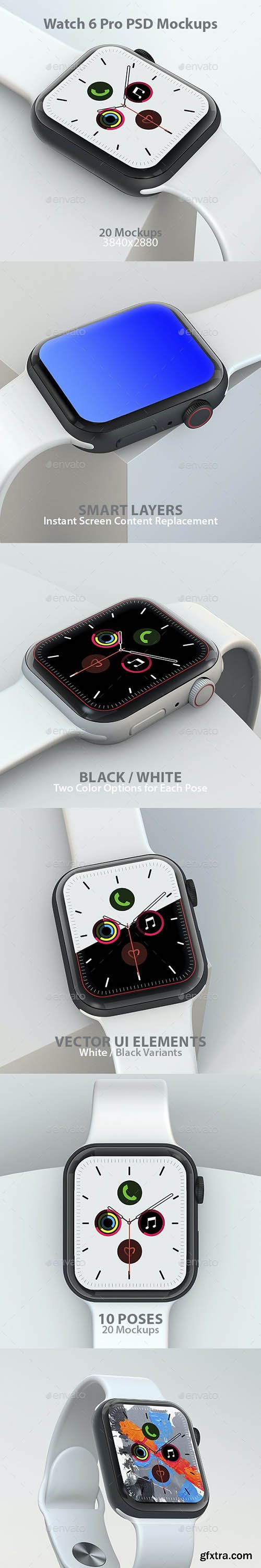 GraphicRiver - Watch 6 Pro PSD Mock-ups 28524424