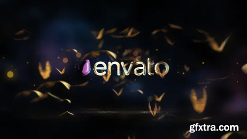 Videohive Reflecting Butterflies Logo Reveal 24885653