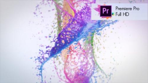 Videohive - Colorful Splash Logo Reveal - Premiere Pro - 22394906