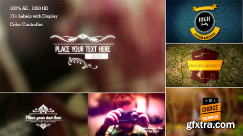 Videohive Retro Titles and Labels 6551793