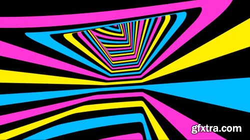 Videohive Colorful Tunnel 18804833