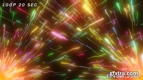 Videohive Colorful Space Abstract 3 (4K) 20253197